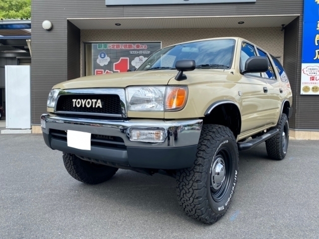 恵那 中津川 下呂でハイラックスサーフカスタム 中古車の納車 中津川でカーリース専門店ガッツにお任せください